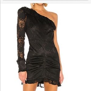 ALEXIS ILANA BLACK LACE DRESS